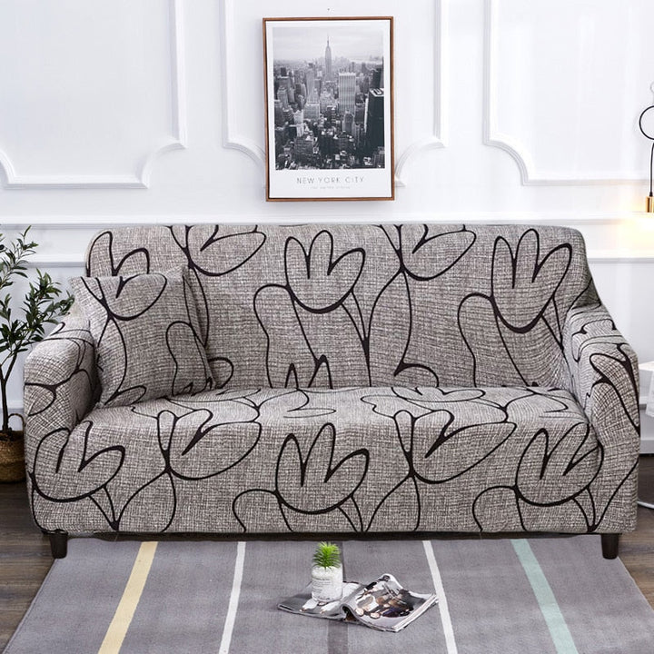 Moderne Antiskli Fargerik Elastisk Sofatrekk | Luvikno