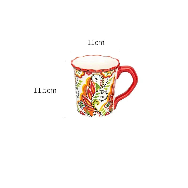 Bohemian Blossoms Kaffekopp | Luvikno