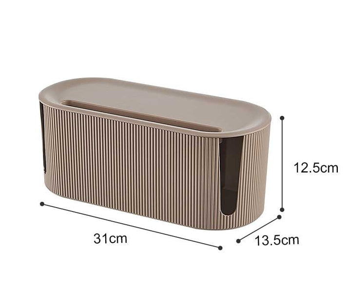 StorageMaster Box - Stilig Organizer for Kabler og Adaptere Luvikno