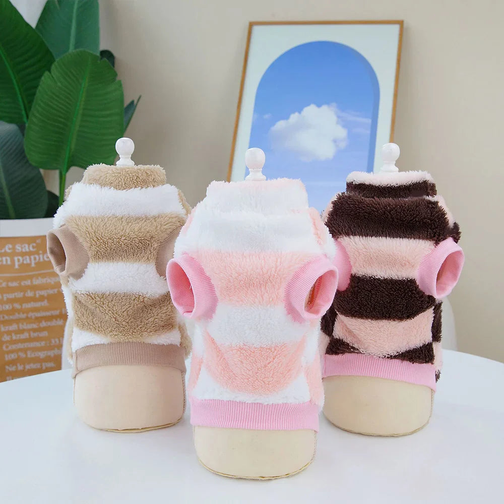 Varmere fleece hundegenser for små hunder Luvikno
