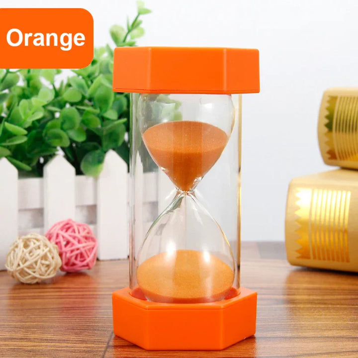 Hexagonal dekorativ timeglass – flere tidsalternativer og farger | Luvikno