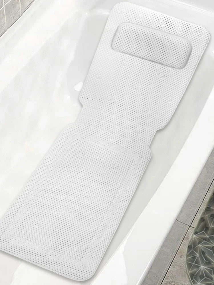 HydroComfort Non-Slip Badekar Matte med Pute Luvikno