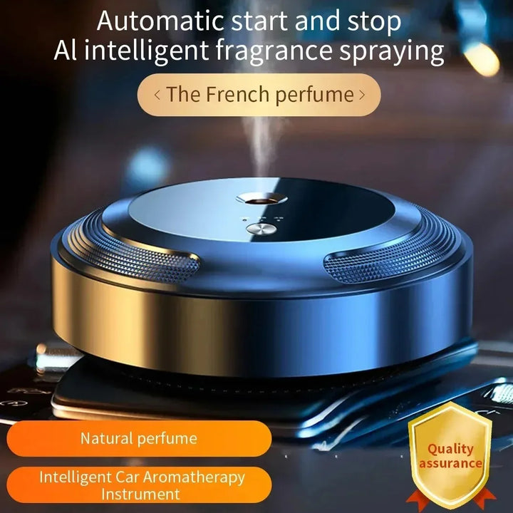 Luvikno | Lunova Aroma Diffuser Sett | Intelligent Aromaterapi Enhet med 3 Essensielle Oljer | USB Lading & Smart Mode
