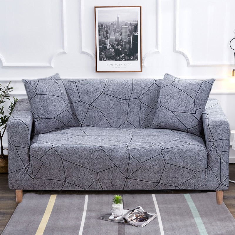 Moderne Antiskli Fargerik Elastisk Sofatrekk | Luvikno