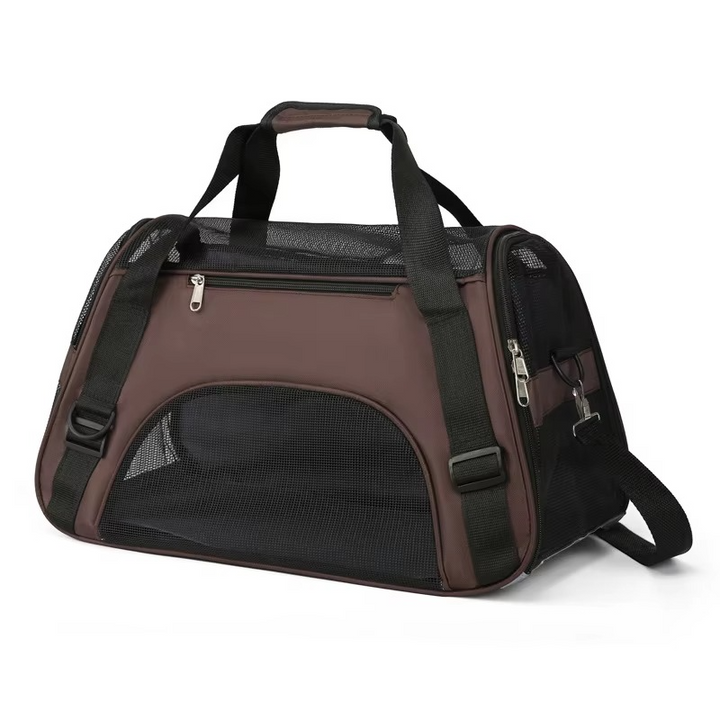 Myk sided pet carrier with breathable mesh for small dogs and cats Luvikno