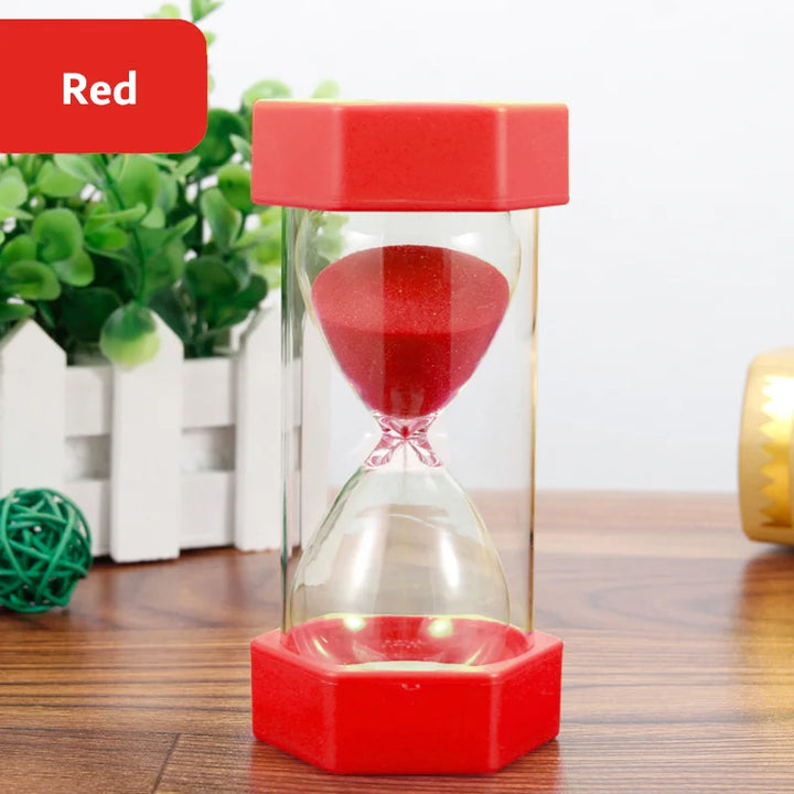 Hexagonal dekorativ timeglass – flere tidsalternativer og farger | Luvikno