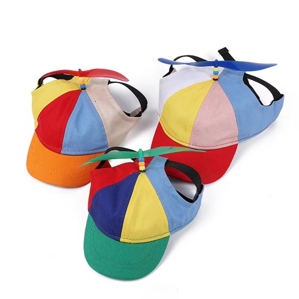 Fargerik Solbeskyttende Propeller Hundelue for Sommermoro Luvikno