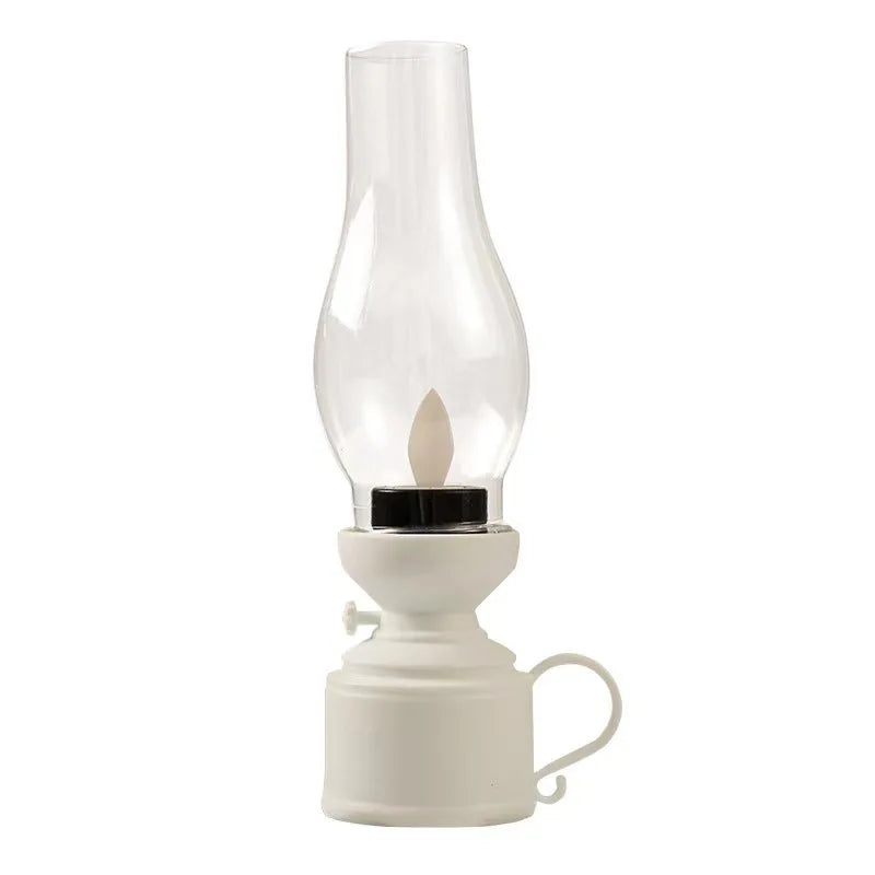 Vintage lampe – Retro design med varmt LED-lys for stue eller spisestue | Luvikno