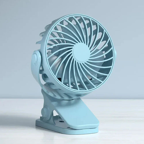Luvikno | FlexiBreeze USB vifte | Roterbar, bærbar med 3 hastigheter og nattlys