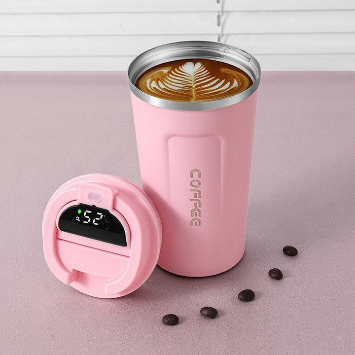 LED Temperaturdisplay Smart Termos Kaffekopp | Luvikno