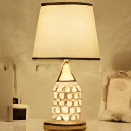 Luvikno | Lustrelia Krystall Optisk Bordlampe | LED Belysning & Berøringsfunksjon | Elegant Lysspill | 220V | Plast