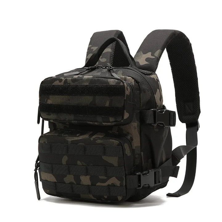 Luvikno | Tactivo Mini-Ryggsekk 9L | MOLLE-Utendørs Ryggsekk | Kompakt & Holdbar | For Fotturer, Camping & EDC