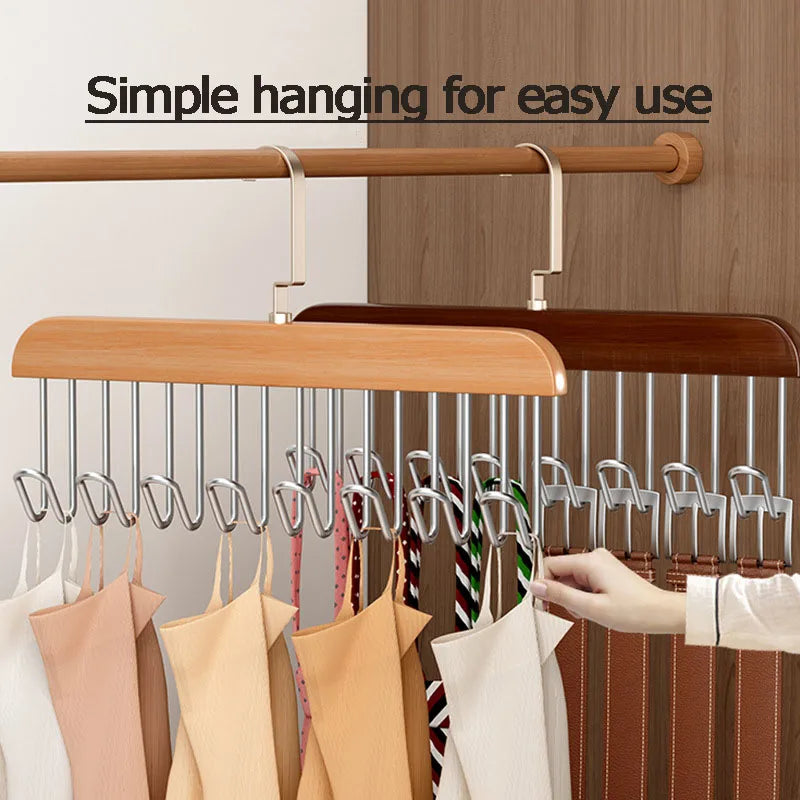 Multi-Hook Plassbesparende Klesorganisator Rack | Luvikno