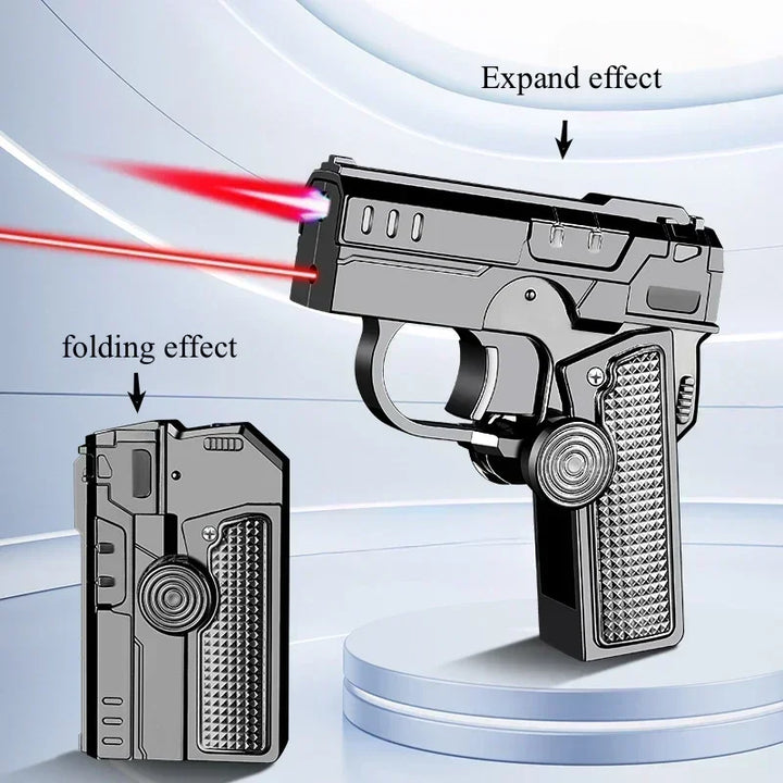 Foldbar Dual-Form Pistolformet Vindproof Lighter | Luvikno