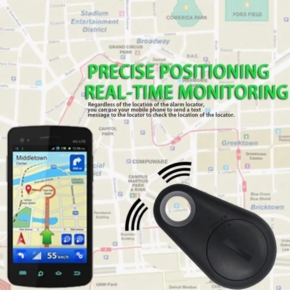Mini GPS Bluetooth 5.0 Kjæledyr- og personverktøysporingsenhet Luvikno