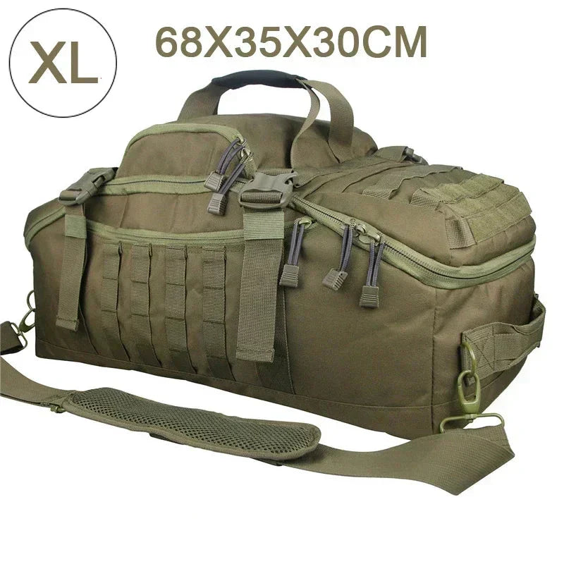 Luvikno | Stor taktisk reise- og ryggsekk - TrailTrek Duffle