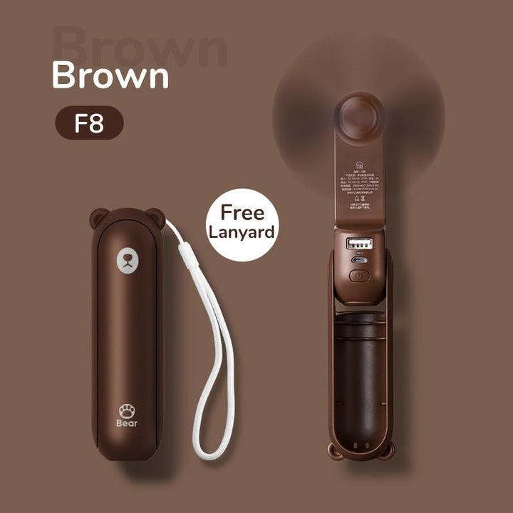 3 i 1 Pocketable Vifte | Luvikno