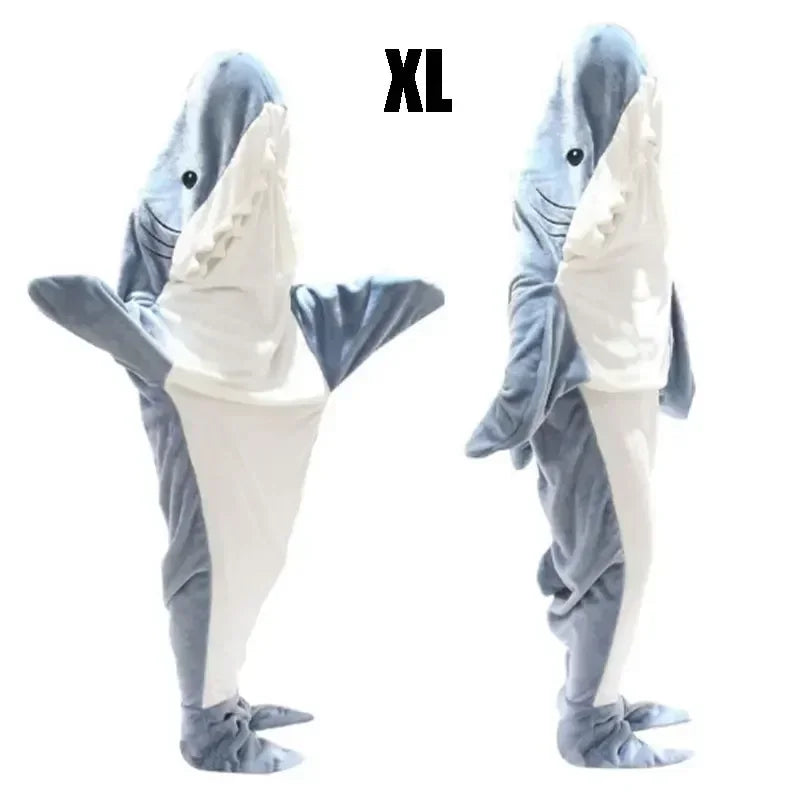 Snuggly Shark Koselig Hettegenser Epleteppe | Luvikno