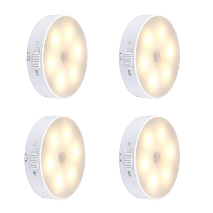 Sticky LED Bevegelsessensor Mini Nattlampe | Luvikno