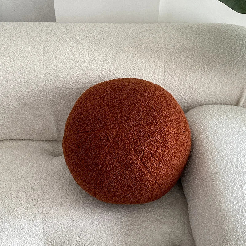 Nordic Bouclé Abstrakt Putefor – Minimalistisk Plysjpute | Luvikno