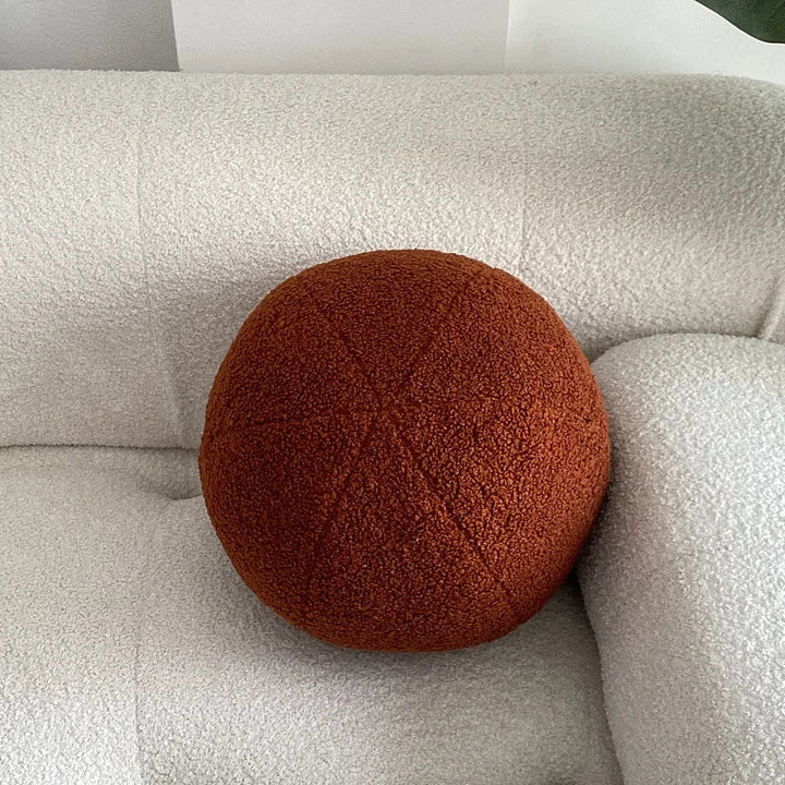 Nordic Bouclé Abstrakt Putefor – Minimalistisk Plysjpute | Luvikno