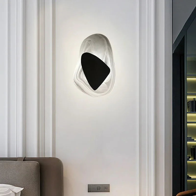 GlowElegance – LED Vegglampe for Soverom & Stue Luvikno