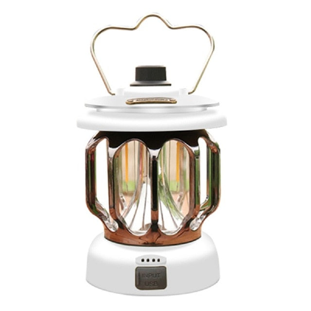 Retro Power Bank Camping LED Lampe | Luvikno