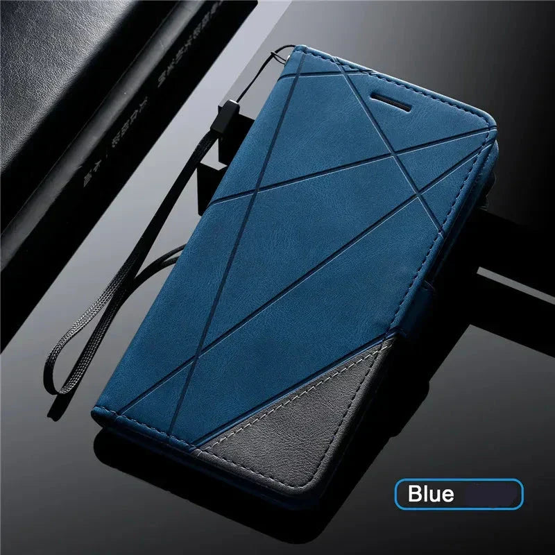 Luvikno | Flip Magnetisk Læderetui for Samsung Galaxy A Serie
