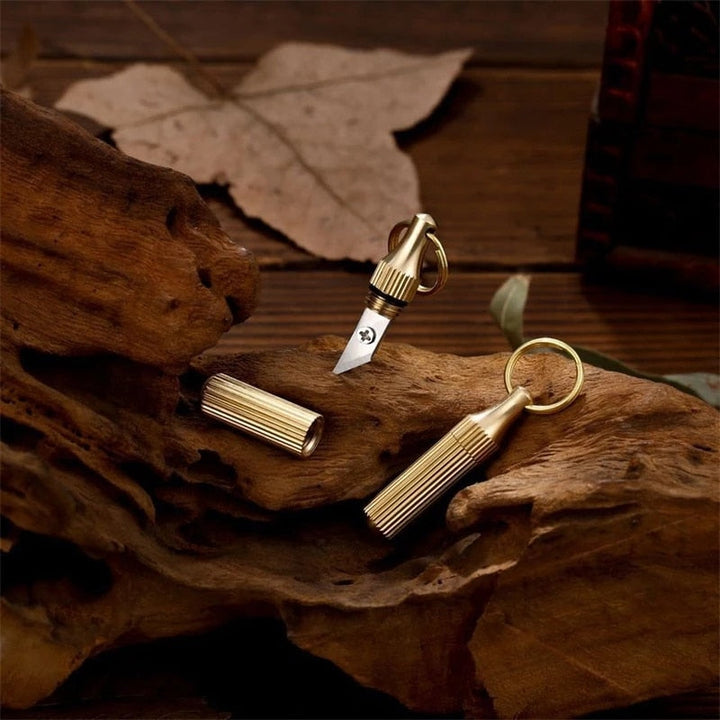 Pocket Capsule Utendørs Overlevelse Mini Kniv | Luvikno
