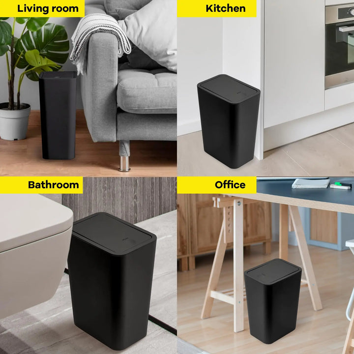 EcoPress 10L Søppelbøtte for Badekar Luvikno