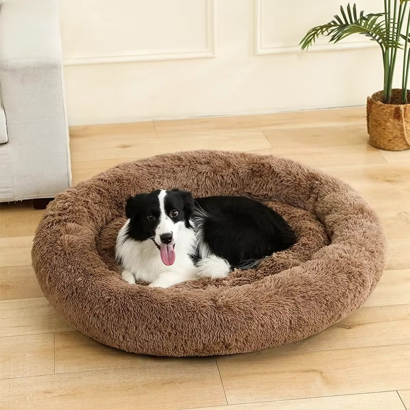 Plush Comfort Pet Bed - Ultra-Soft Cushioned Sofa for Dogs and Cats Luvikno