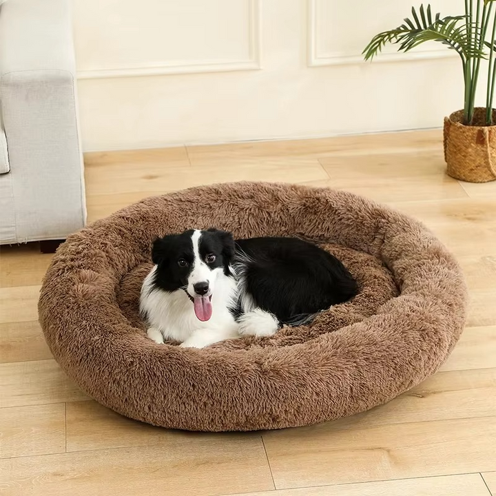Plush Comfort Pet Bed - Ultra-Soft Cushioned Sofa for Dogs and Cats Luvikno
