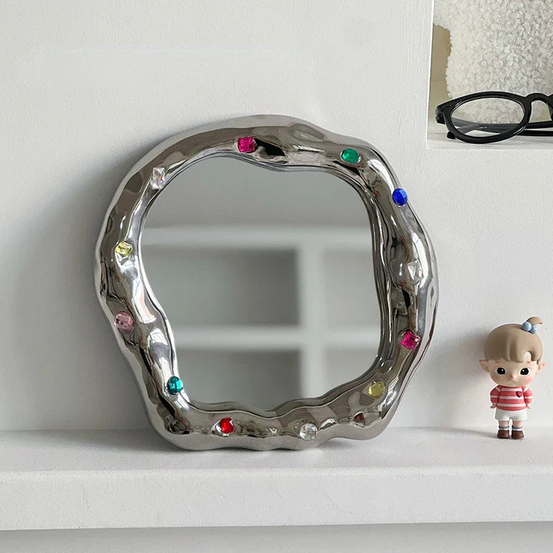 Rainbow Stone Mirror | Luvikno
