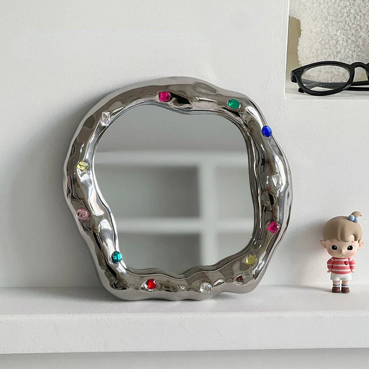 Rainbow Stone Mirror | Luvikno