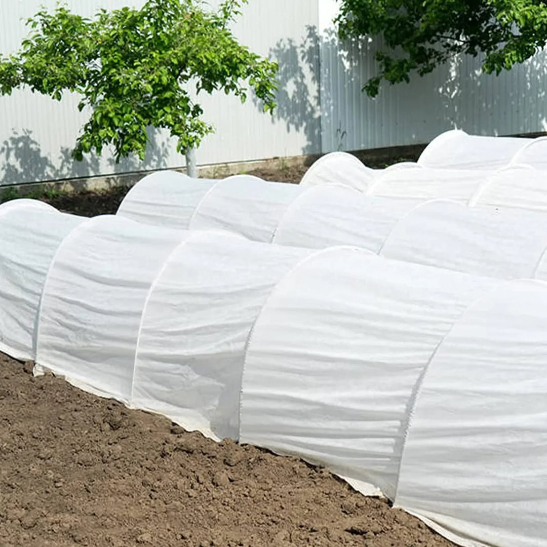 Luvikno | Plantura FlexGrow Hagebue Sett laget av fiberglass | DIY Plante tunnel for hevede bed & kalde rammer | Rustfri & Gjenbrukbar | Inkludert koblinger