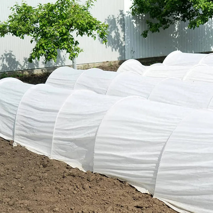 Luvikno | Plantura FlexGrow Hagebue Sett laget av fiberglass | DIY Plante tunnel for hevede bed & kalde rammer | Rustfri & Gjenbrukbar | Inkludert koblinger
