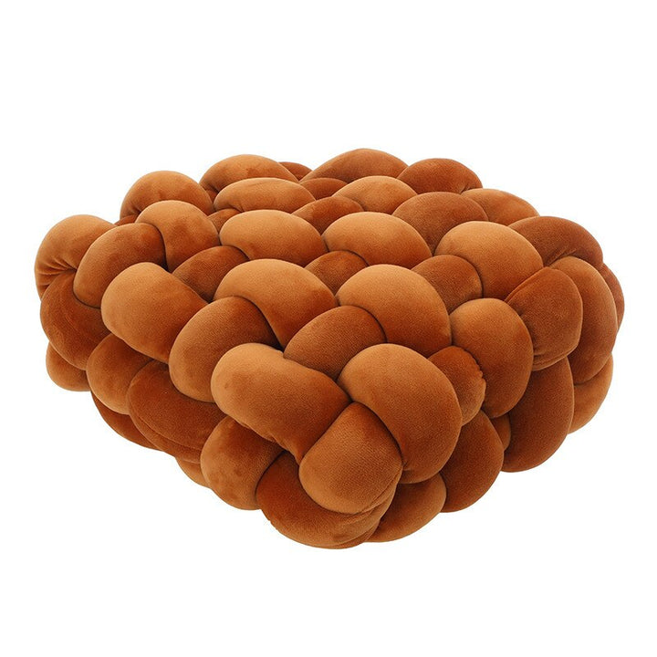 Knotted Ball Decorative Pillow | Luvikno