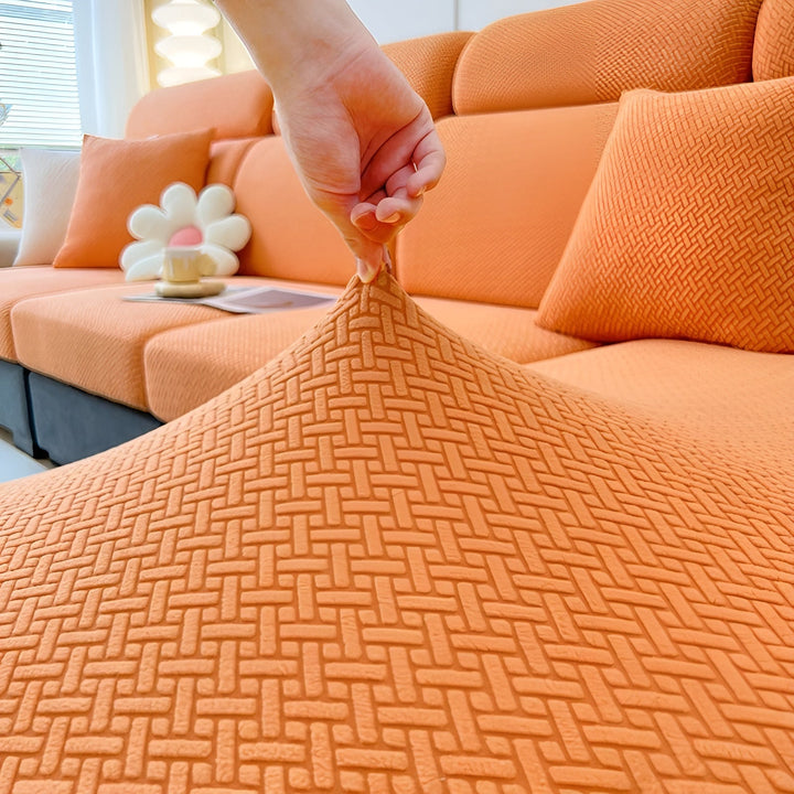 Elastisk Sofatrekk – Vannavvisende og Skreddersydd | Beskyttende Trekk Laget av Stretchstoff | Luvikno