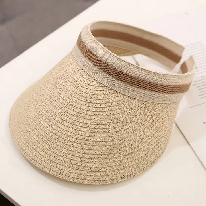 UV Beskyttelse Bred Skjerm Sommer Solskjerm Hatt for Alle Luvikno