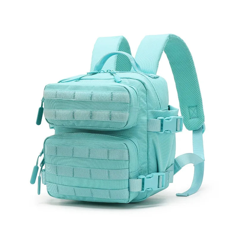 Luvikno | Tactivo Mini-Ryggsekk 9L | MOLLE-Utendørs Ryggsekk | Kompakt & Holdbar | For Fotturer, Camping & EDC