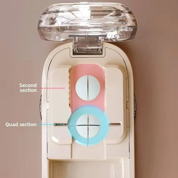 Pocket Size Dustproof Pill Cutter Organizer | Luvikno
