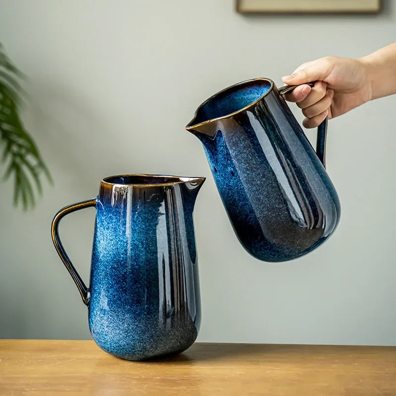 Laguna Kiln Blue Keramikk Kanne Luvikno