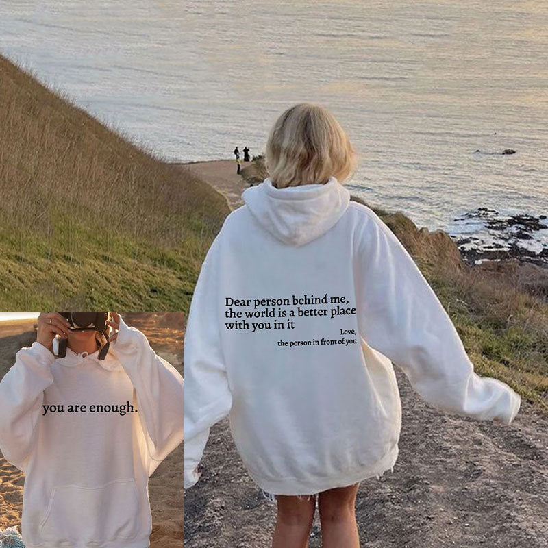 Angel™ - Rakkaus henkilö takanani Unisex Huppari
