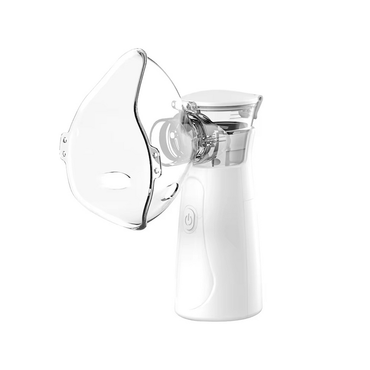 Bærbar Håndholdt Nebulisator for Voksne og Barn – Stille Mist Inhalator for Enkel Pusting Luvikno