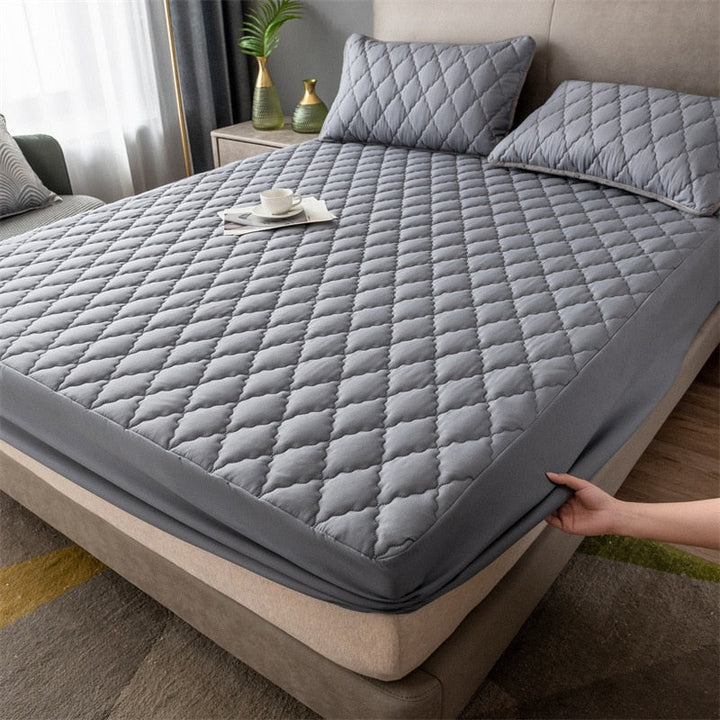Anti-Slip Vanntett Madrass Dekken | Luvikno