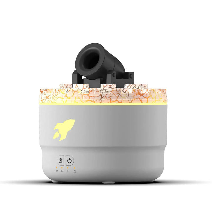 Vulkanisk Luftfukter med LED Lys og Aromaterapi - Kreativ Aroma Diffuser for Hjem og Kontor, Luftrensere med Atmosfærisk Belysning | Luvikno