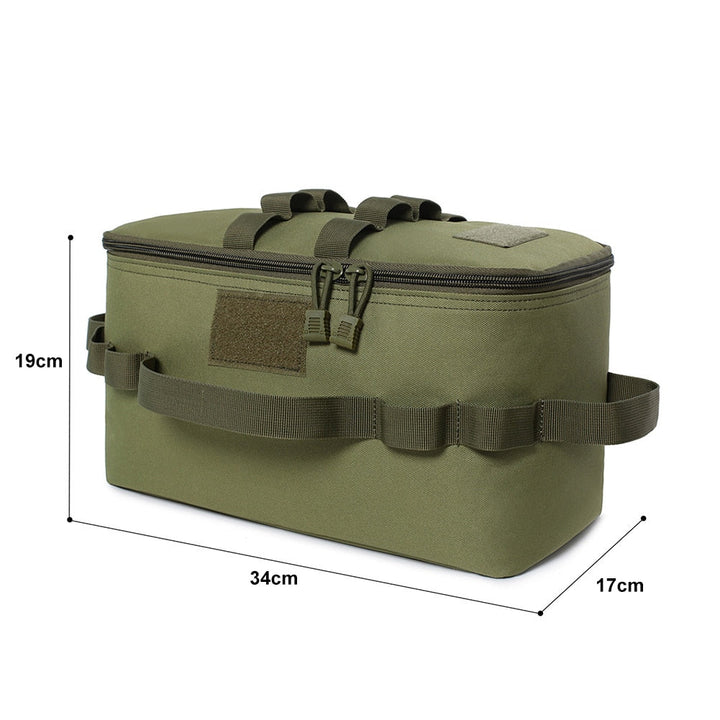 Multi-Compartment Utendørs Sti Camping Slank Oppbevaringsveske | Luvikno