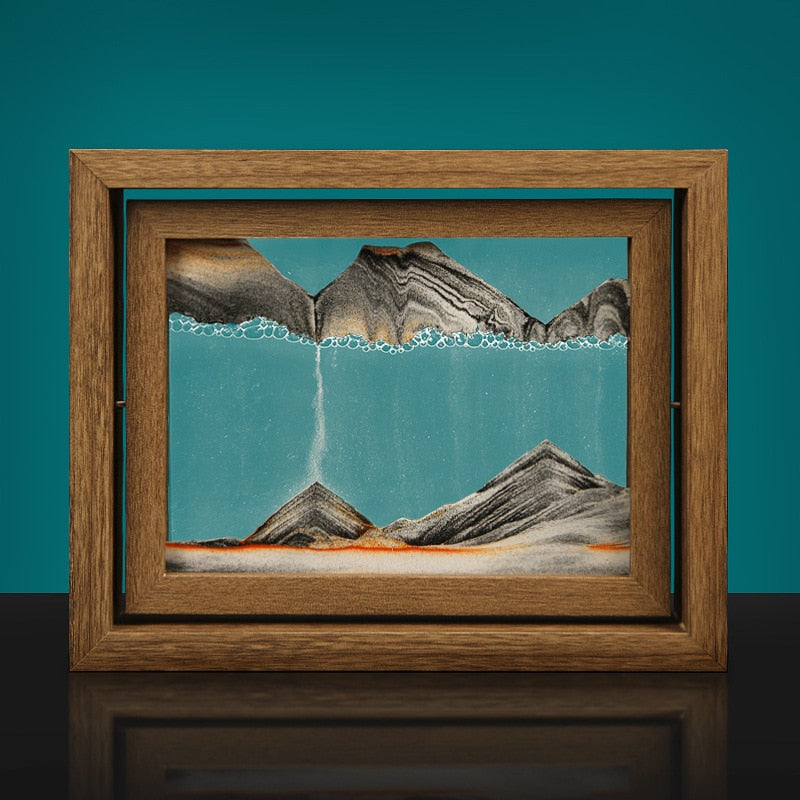 3D Ørkenånd Sandkunst Hjemmedekor | Luvikno