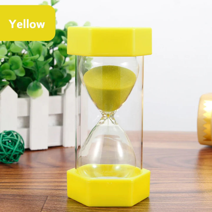 Hexagonal dekorativ timeglass – flere tidsalternativer og farger | Luvikno