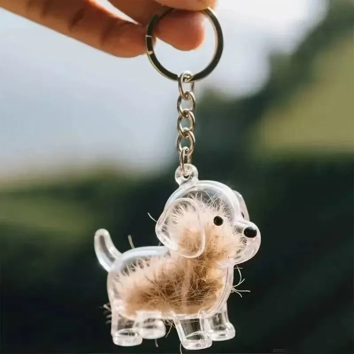 Transparent pelsminne tag Luvikno